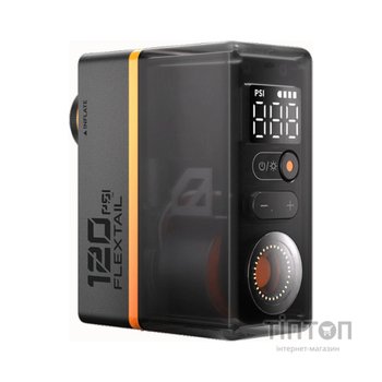 Задня велофара Flextail та міні насос 2 в 1 Tiny Tire Pump ACS, чорний (6975755966342)