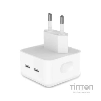 Зарядний пристрій Armorstandart AMNWM3A 35W Dual USB-C Port Compact Power Adapter (ARM62264)