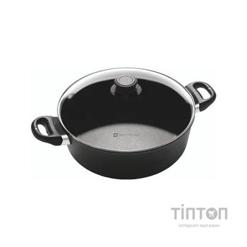 Жаровня Swiss Diamond XD Induction з кришкою 28 см (XD6928ic)