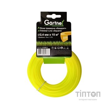 Жилка косильна Gartner "Квадрат" 2,4 мм × 15 м (41324015)