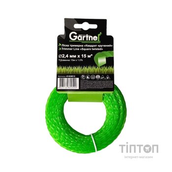 Жилка косильна Gartner "Квадрат кручений" 2,4 мм × 15 м (41424015)