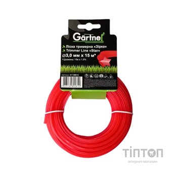 Жилка косильна Gartner "Зірка" 3,0 мм × 15 м (41130015)