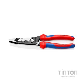 Знімач ізоляції KNIPEX багатофункціональні кліщі для електромонтажних робіт (13 72 8)