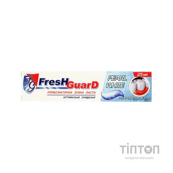 Зубна паста Fresh Guard Pearl White 125 мл (3800031756016)