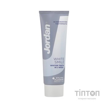 Зубна паста Jordan Stay Fresh White Smile Білосніжна усмішка 75 мл (7046110031025)