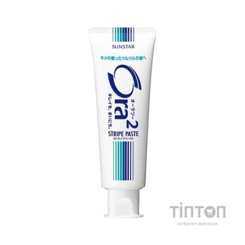 Зубна паста Sunstar Ora2 Stripe Paste Подвійний кальцій 140 г (4901616009356)
