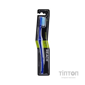 Зубна щітка Reach Control Soft Toothbrush Синя (4820019803432)