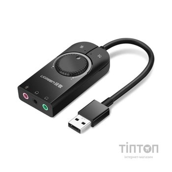 Звукова плата Ugreen CM129 black (40964)